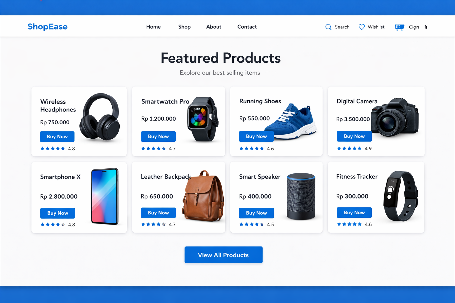 Custom E-Commerce Platform