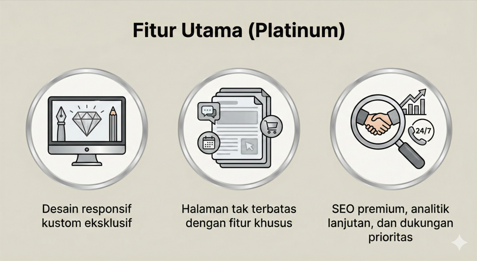 Fitur Utama Paket Platinum