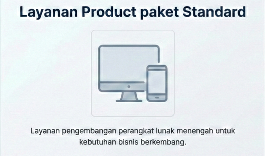 Layanan Product paket Standard